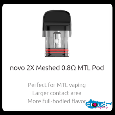Smok Novo 2X 0.8ohm MTL Pod Replacement Cartridge