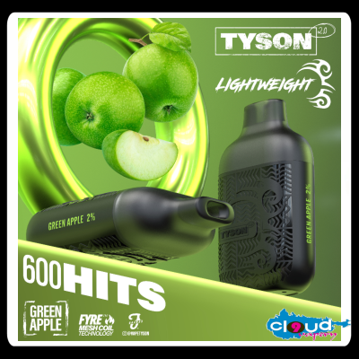 TYSON - Lightweight 600 Puff Disposable 2%