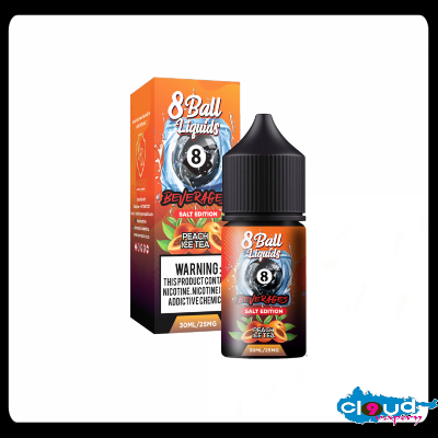 8 Ball - Peach Ice Tea 30ml Salt