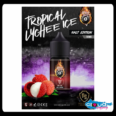 8 BALL - Tropical Lychee Ice 30ml Salt