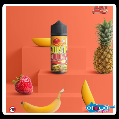 JUST JUICY - Pineapple, Mango, Strawberry, Banana 120ml