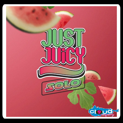 JUST JUICY SOLO - Freshly Pressed Juicy Watermelon 120ml