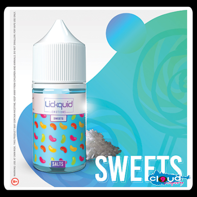 LICKQUID EMOTIONS -Sweets - JellyBeans 30ml Salt