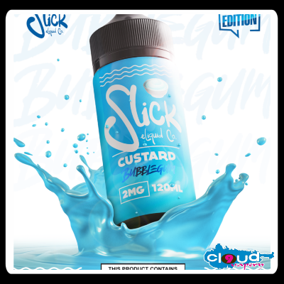 NCV - Slick E-Liquid Co - Slick Bubblegum 120ml 2mg