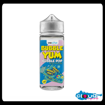 ONE CLOUD-BUBBLE YUM- Bubble Pop 120ml LONG FILL (ALREADY MIXED)