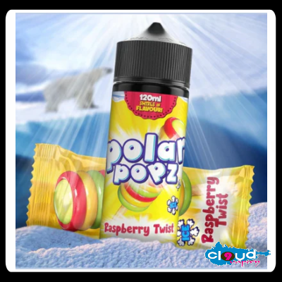 POLAR POPZ - Raspberry Twist 120ml