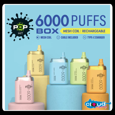 POP HIT - 6000 Puff Disposable 5%