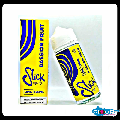 NCV - Slick E-Liquid Co - Slick Passion Fruit 120ml 2mg