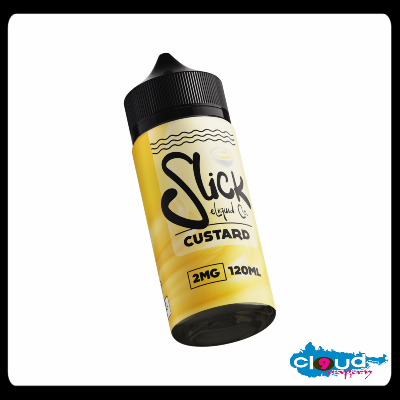 NCV - Slick E-Liquid Co - Slick Custard 120ml 2mg